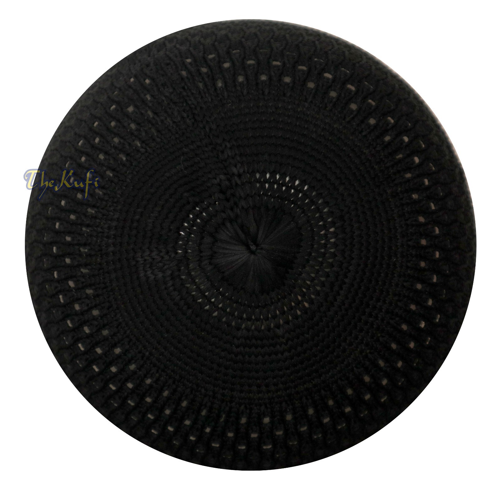 SALE! BLACK KUFI SKULL CAP | Nylon Stretchy Muslim Prayer Beanie Hat Sizes SM-4X