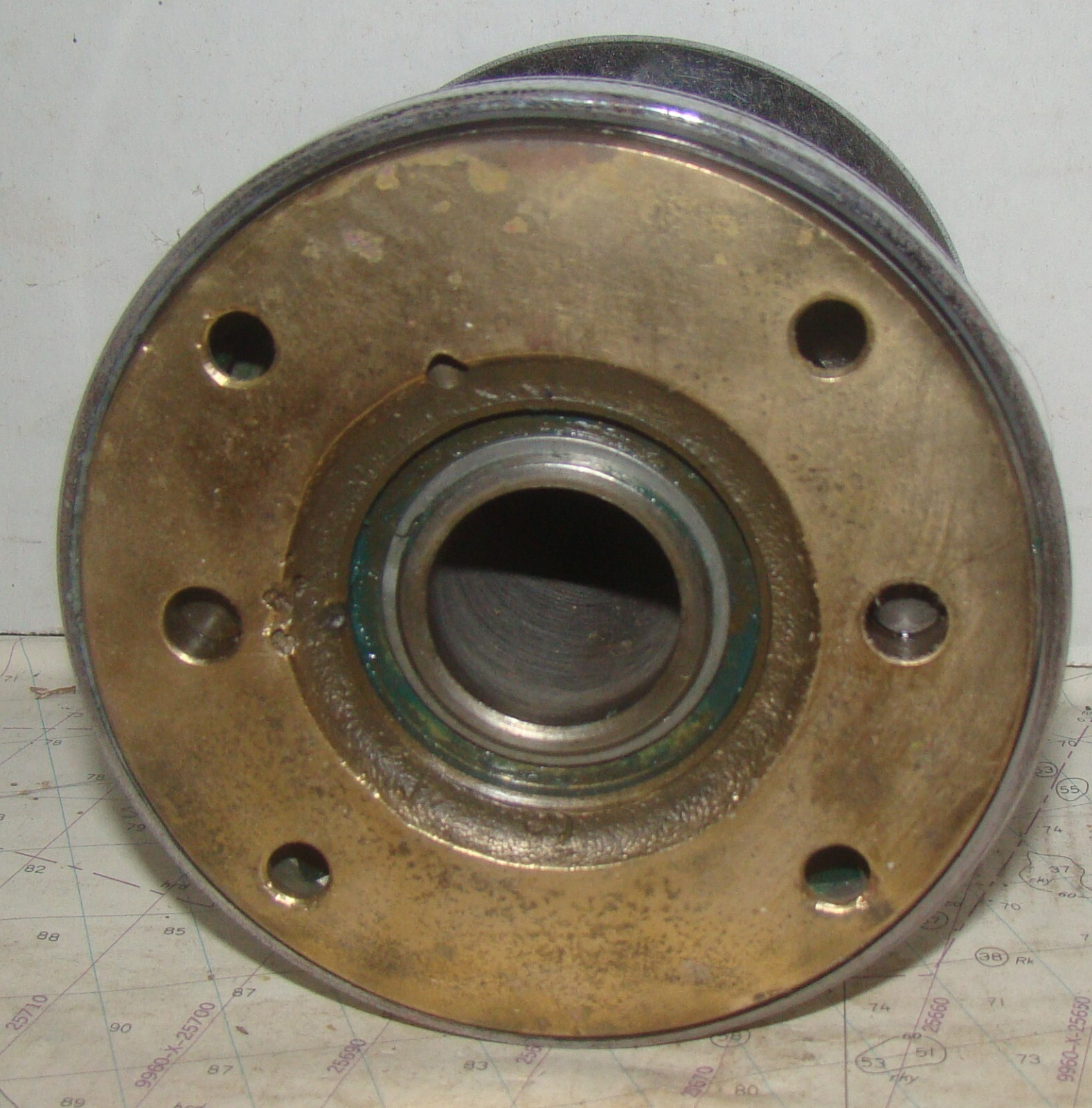 Vintage Barient 10 Chromed Bronze Winch, Cleaned &Serviced - 2 available