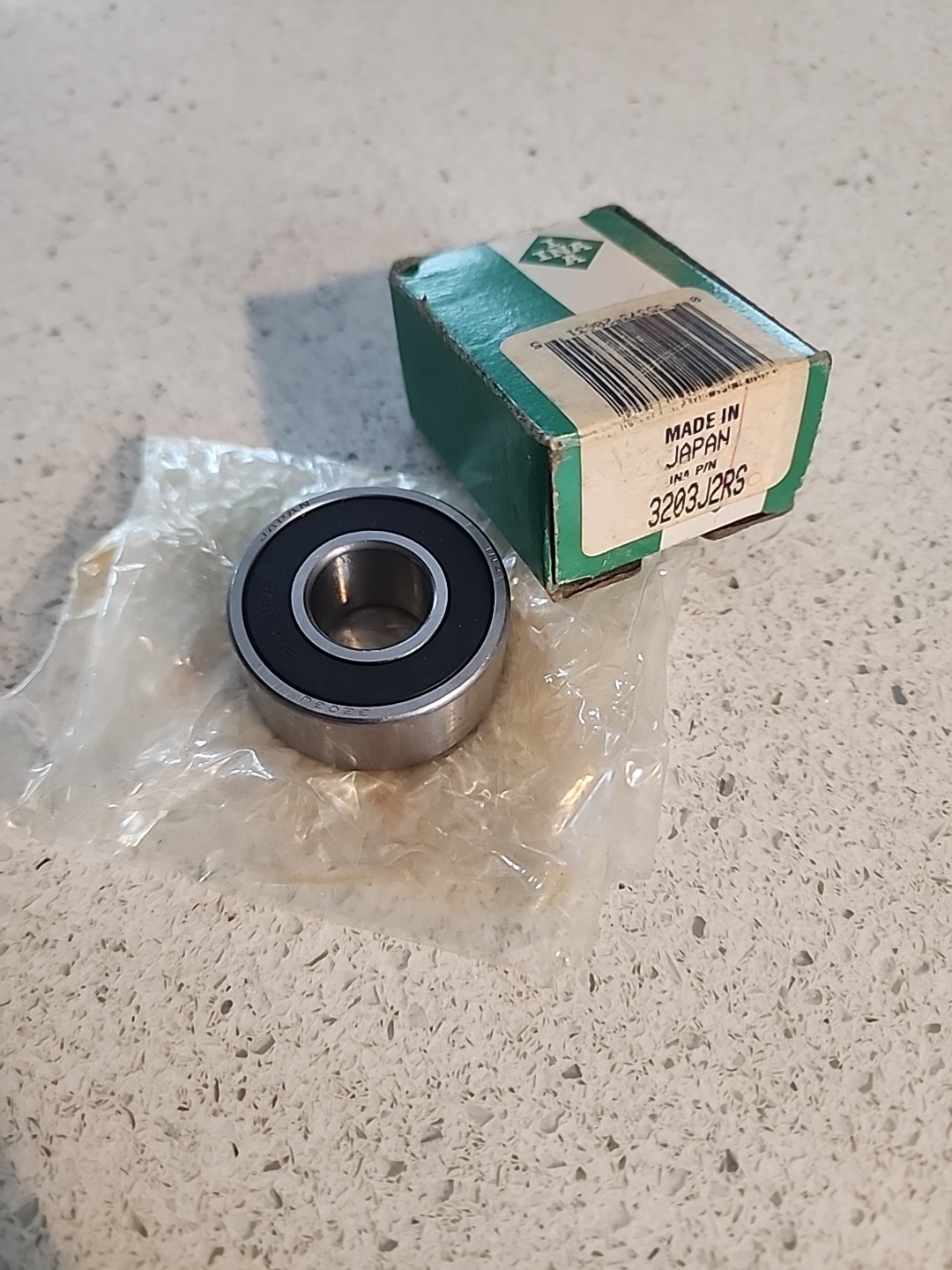 3203-J-2RS / 3203J2RS Precision Bearing 17mm X 40mm X 17.5mm New