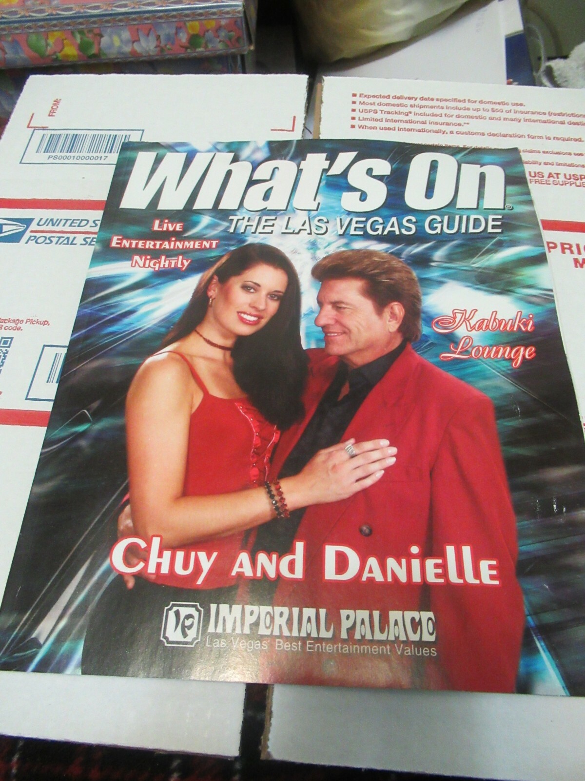 VINTAGE 2005  Imperial Palace Casino LAS VEGAS ROOM MAGAZINE WHATS ON