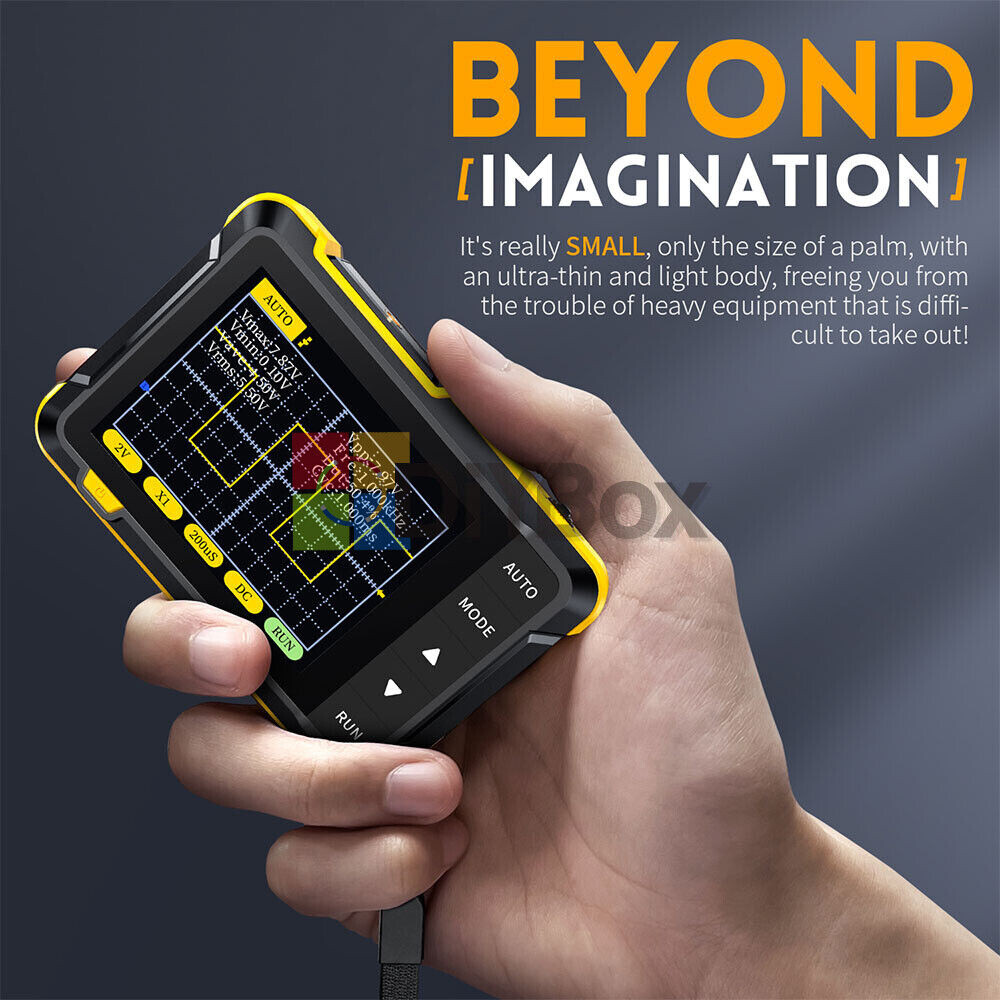FNIRSI DSO152 Handheld Mini Oscilloscope Type-C Portable Digital Oscilloscope US