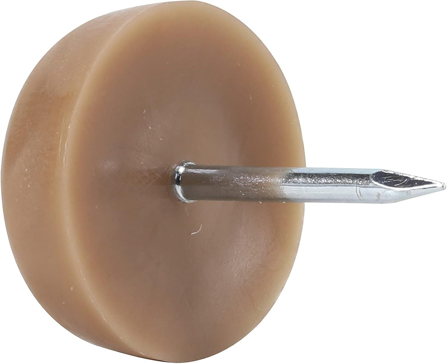 25 Pack Hardware 3/4″ (19mm) Standard Nail On Furniture Glides in Brown Colo...