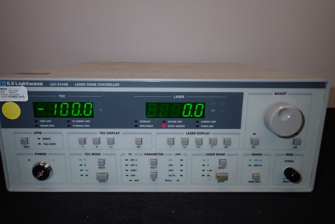 ILX Lightwave LDC-3744B Laser Diode Controller