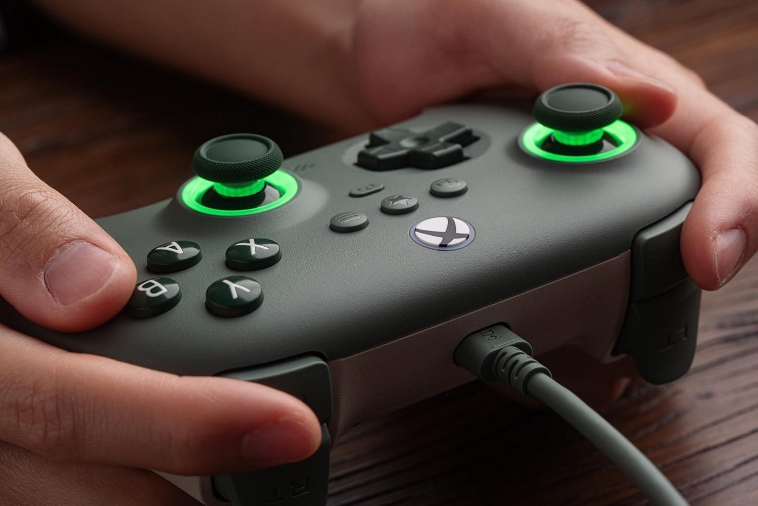 8BitDo Ultimate C Wired Controller Xbox Hall Effect RGB Fire Ring PC