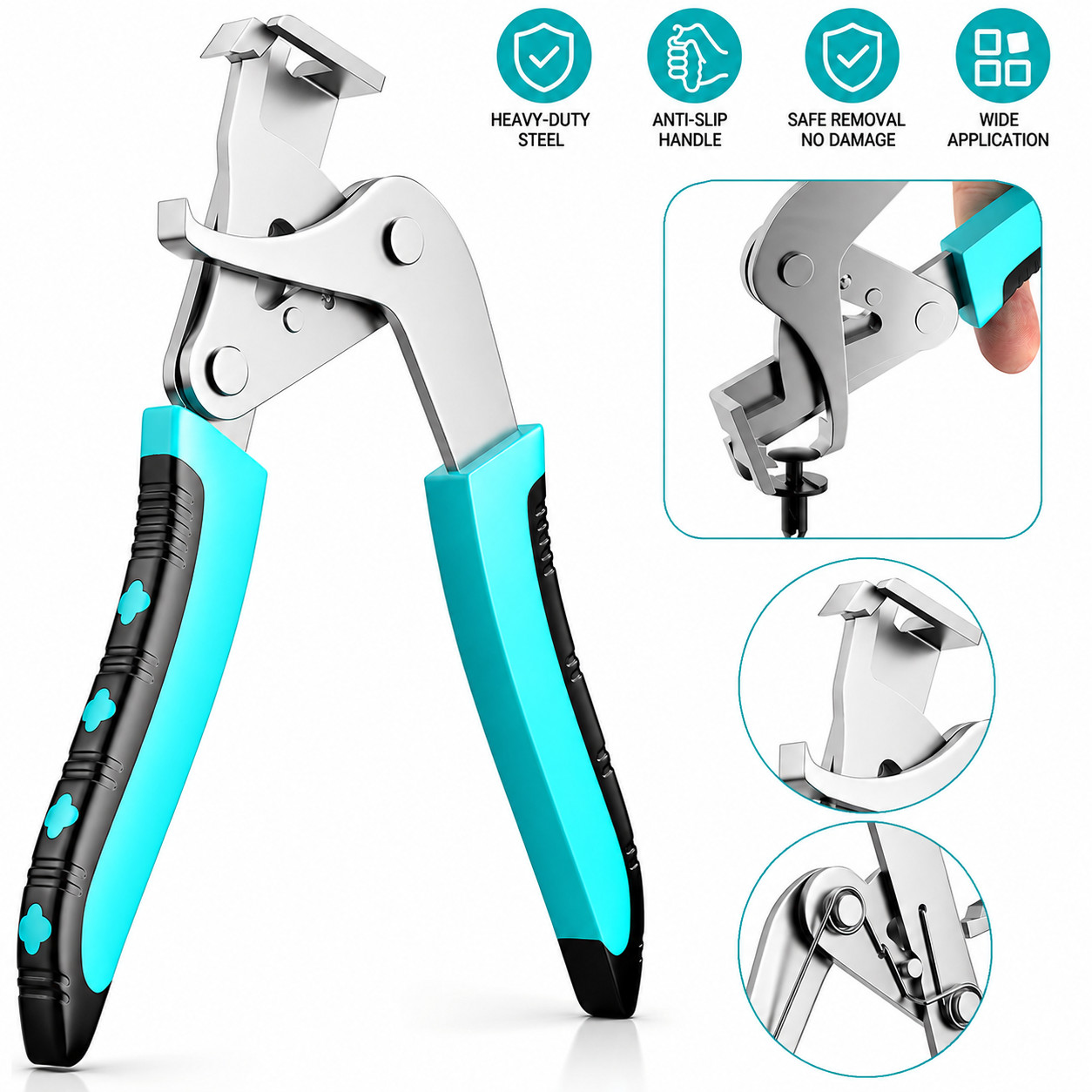 Heavy Duty Auto Trim Clip Pliers Fastener Removal Tool Panel Door Upholstery US