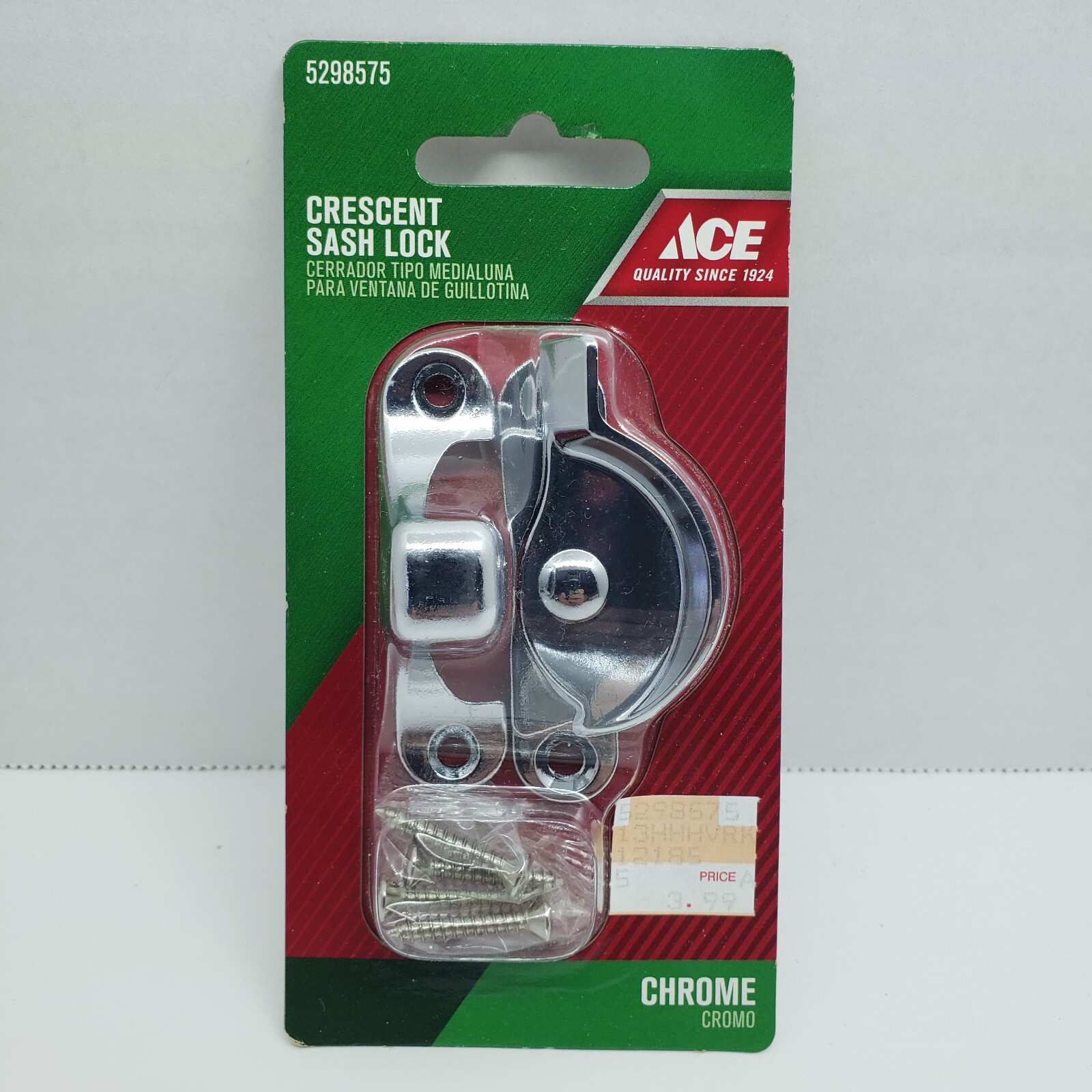 ACE Crescent Sash Lock Chrome #5298575