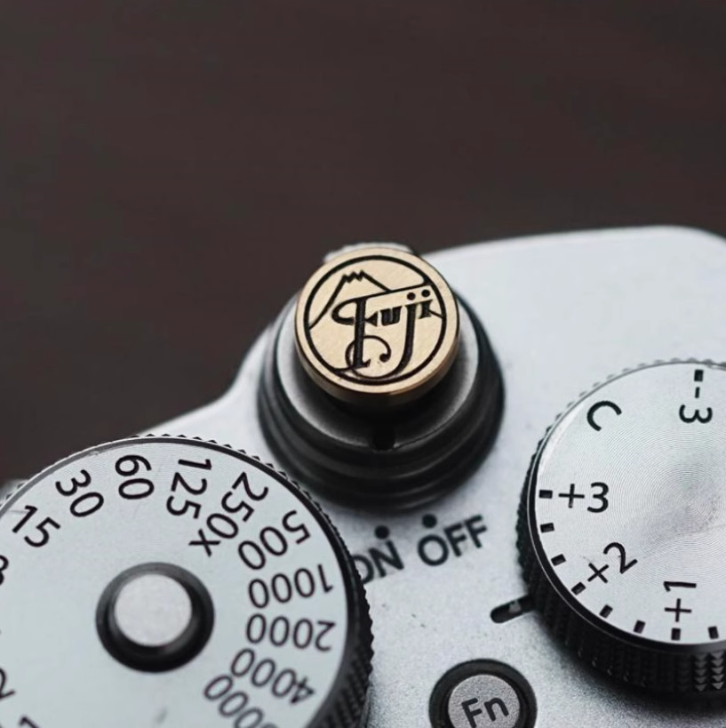 Camera Shutter button with thread for Fuji X100F X100VI XT50 XT30 XT200