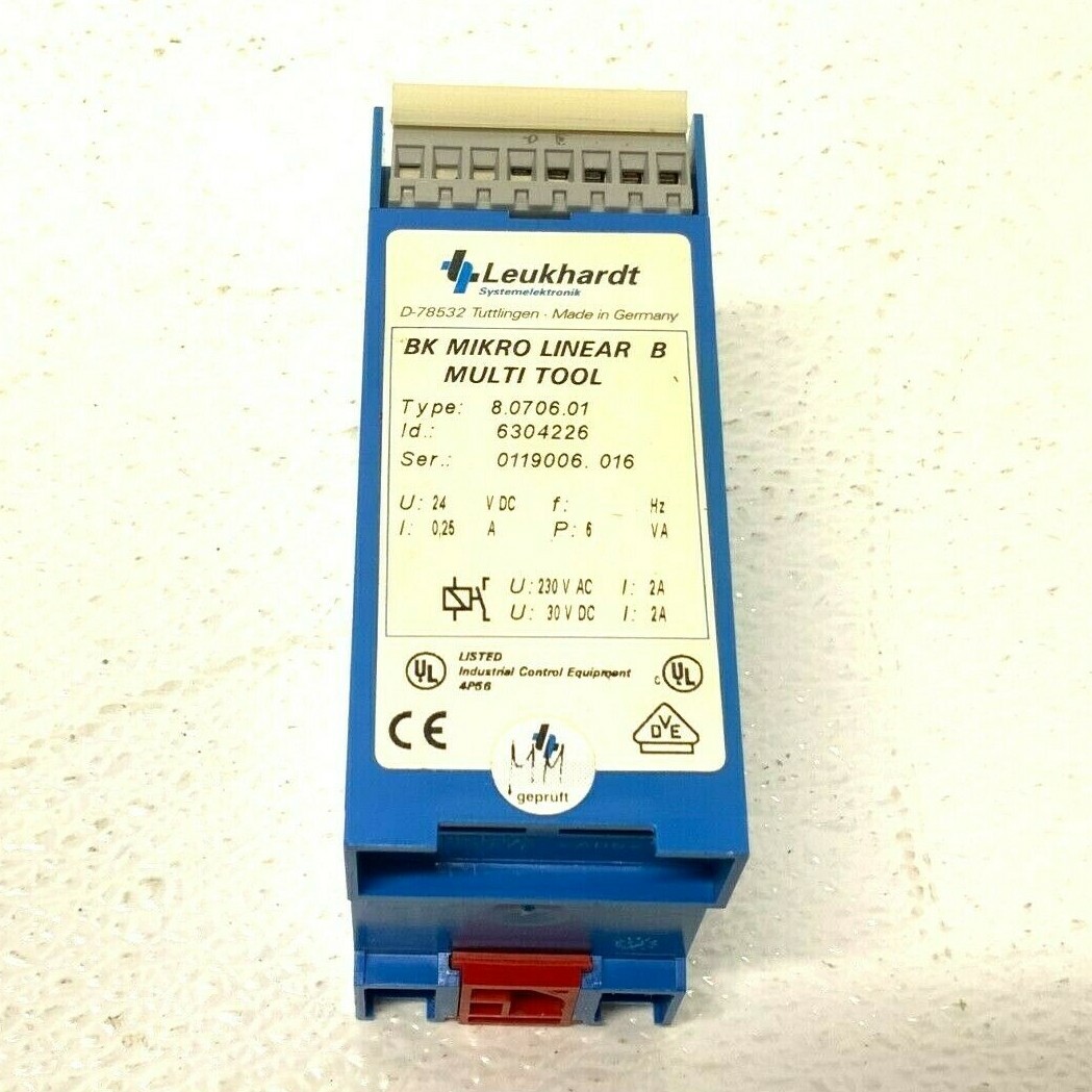 Leukhardt BK Mikro 6304226 Linear B Multi Tool 24VDC Single Tool Control 244G