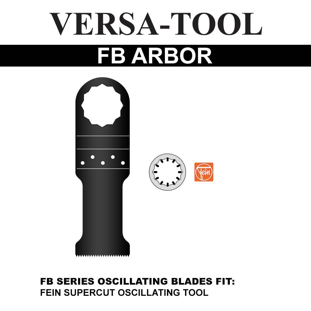 Versa Tool FB1G-D 10mm Stainless Steel Multi-Tool Saw Single Blade Display Pack