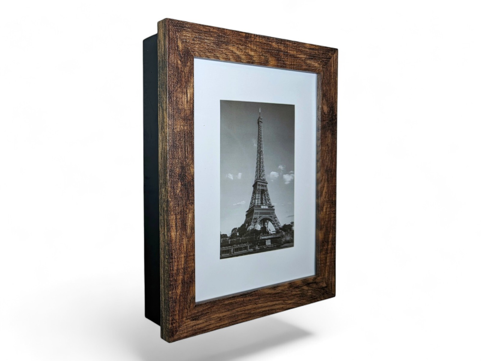 Concealment Picture Frame Hidden Gun - Secret Storage - 8x10 - 5x7 - Brown