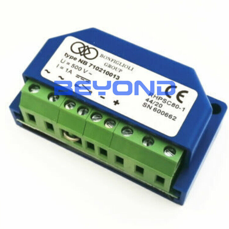 Replace Bonfiglioli Type NB 710210013 RHPSC80-1 500V~ 1A Brake Rectifier Module