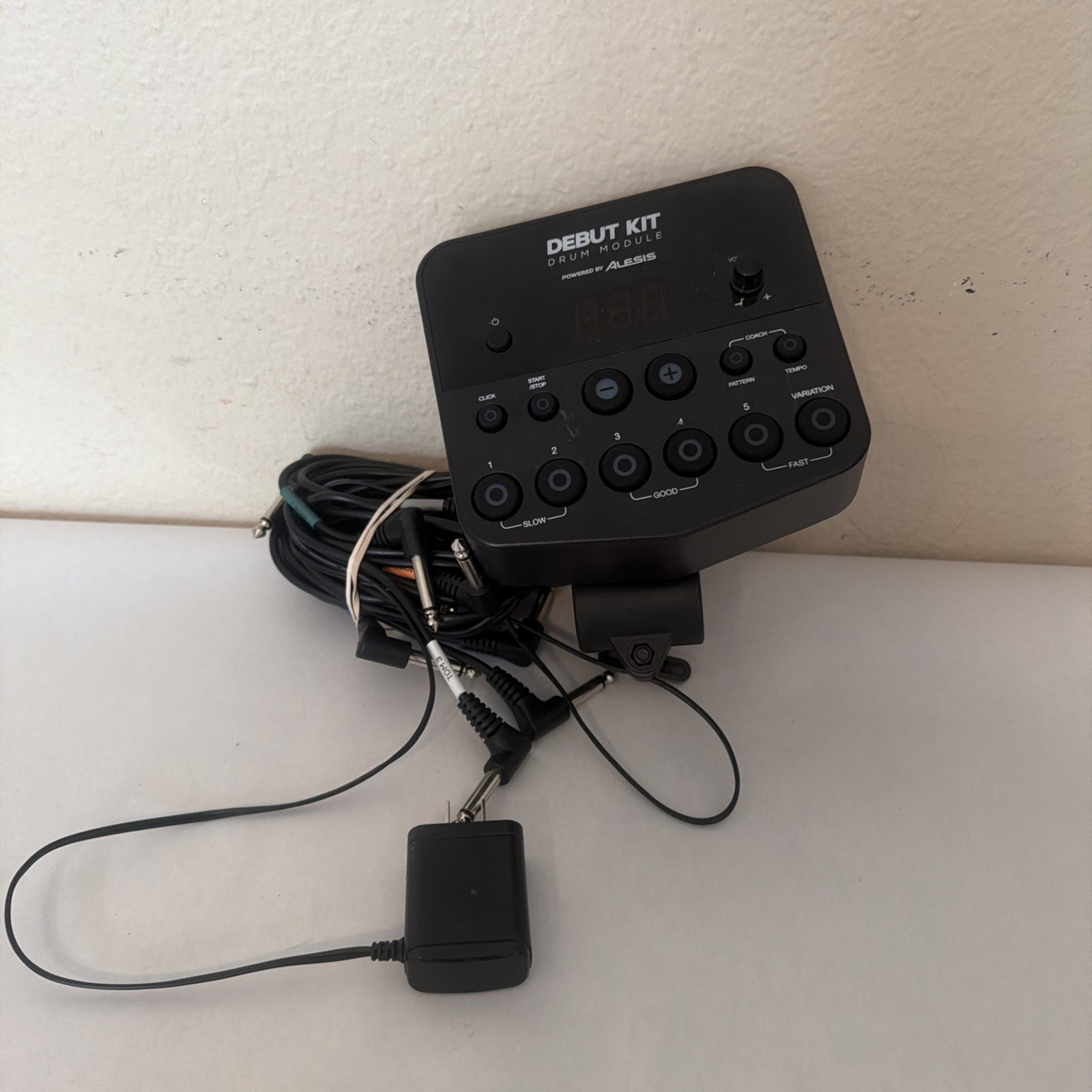 Alesis Debut Electronic Drum Kit Module / Brain Only w/ Adapter and Cables
