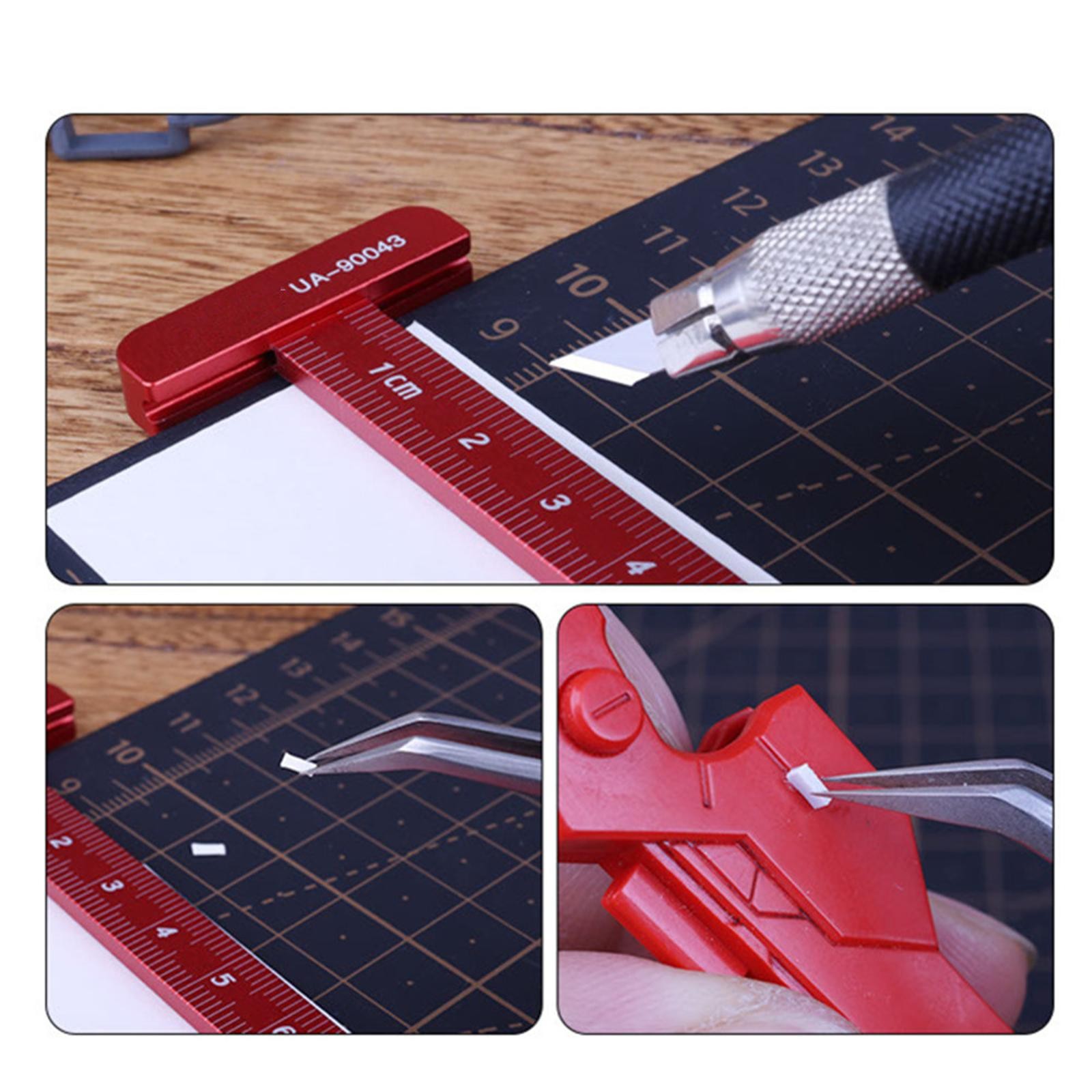 Equidistant Parallel Scriber Ruler Model Hobby Craft Tool For Gundam Building