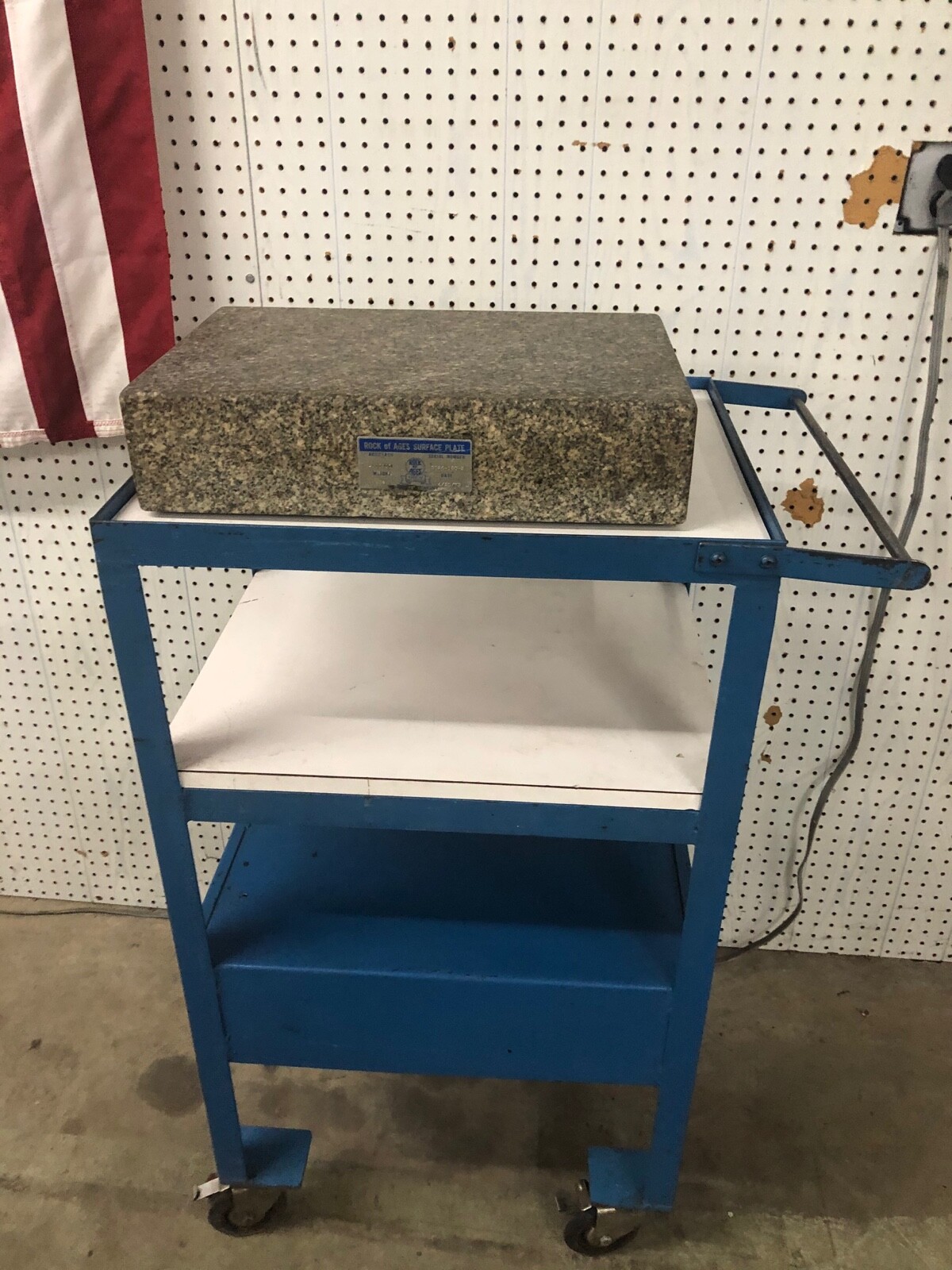 Rock of Ages Granite Surface Plate w/ Stand