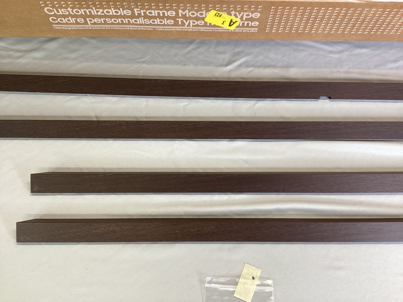 Samsung VG-SCFF65BWBZA 65" The Frame Customizable Bezel - Modern Brown - READ