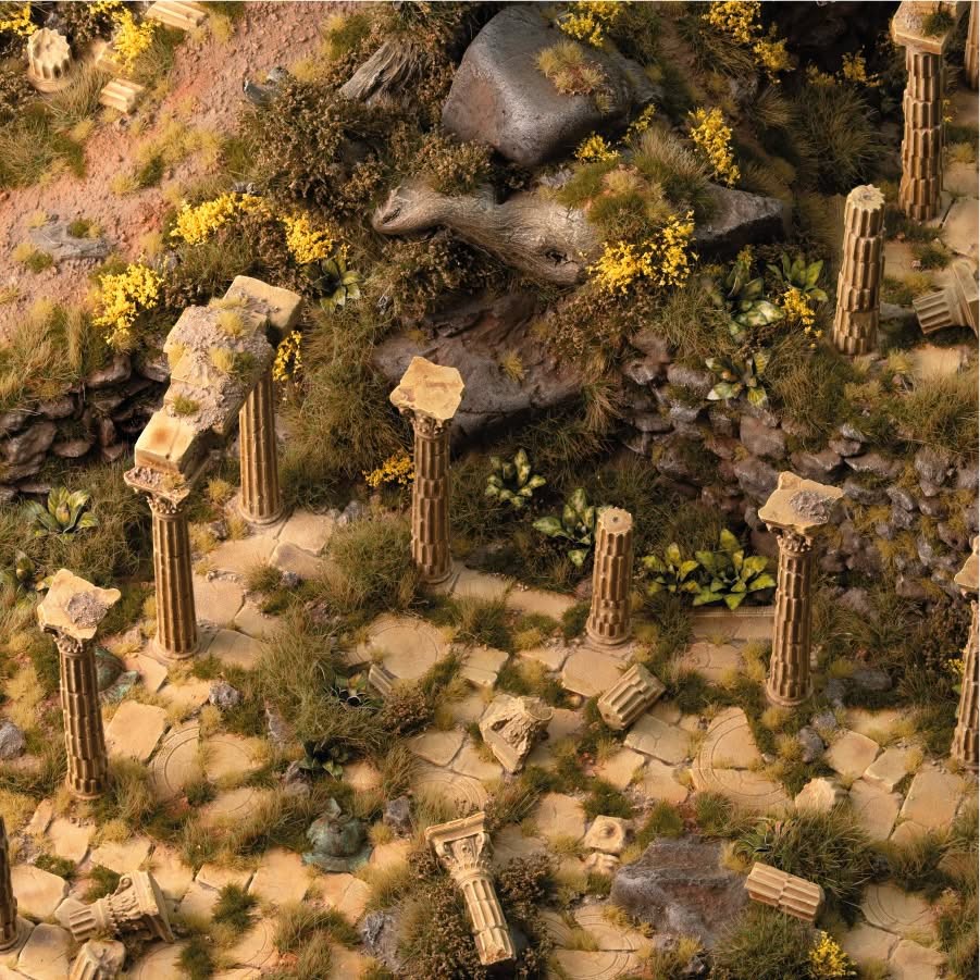 Gamers Grass Mediterranean Temple Basing Box