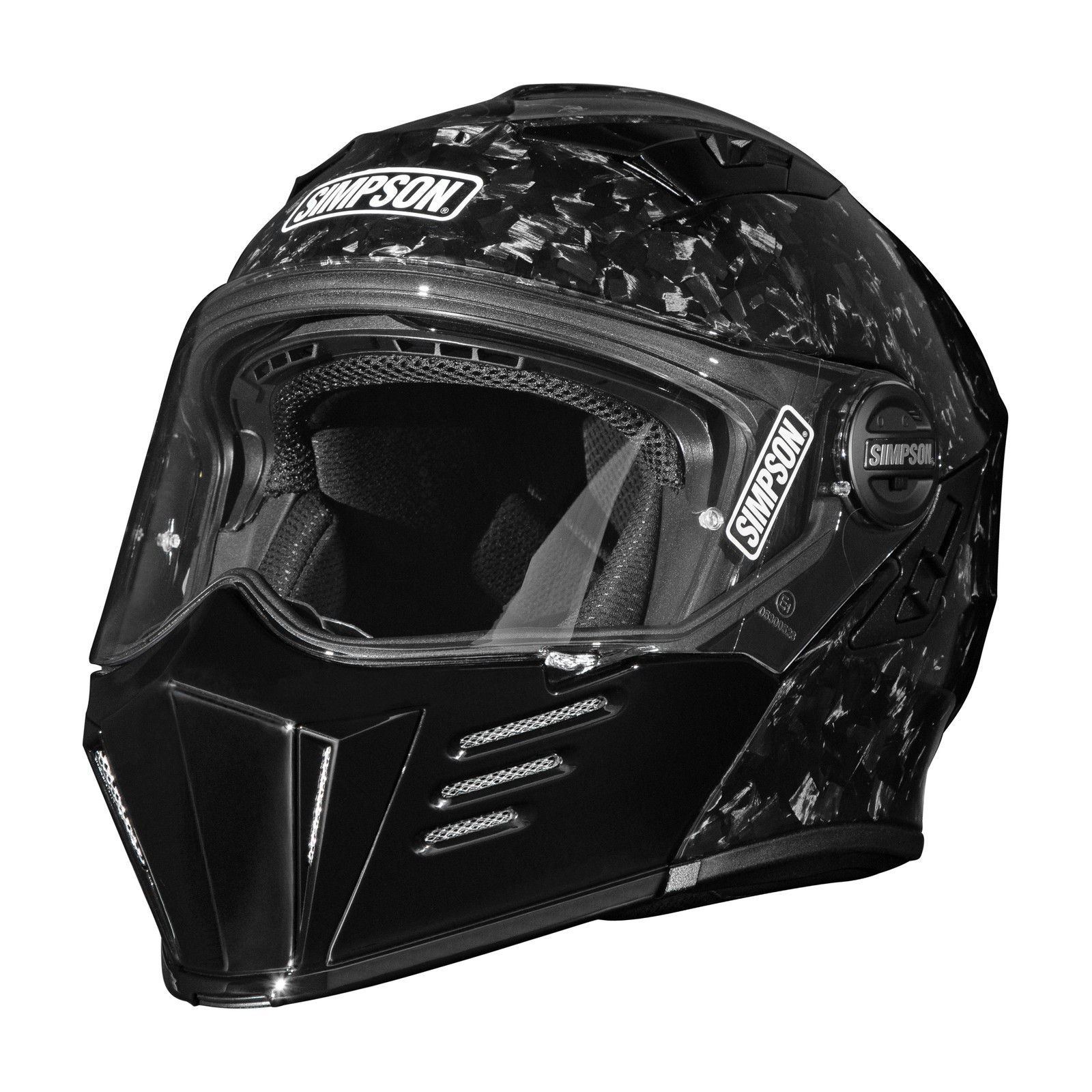 Mod Bandit Helmet - Forged Carbon - Extra Large M59FCXL