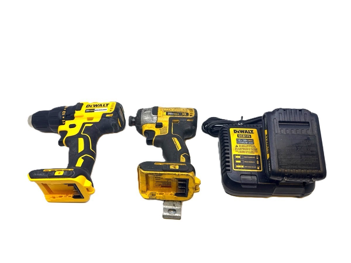 Dewalt 2PC Set DCD777/DCF887 W/Battery & Charger (RO1075908)