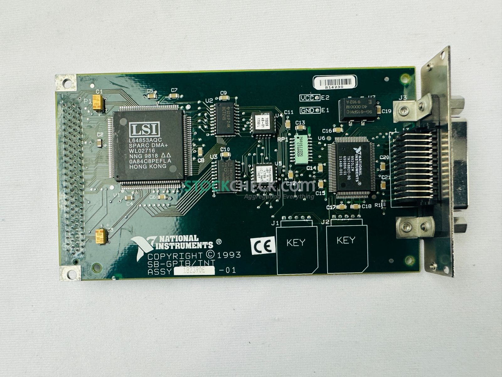 National Instruments SB-GPIB/TNT 182390E-01 IEEE 488 Interface Board