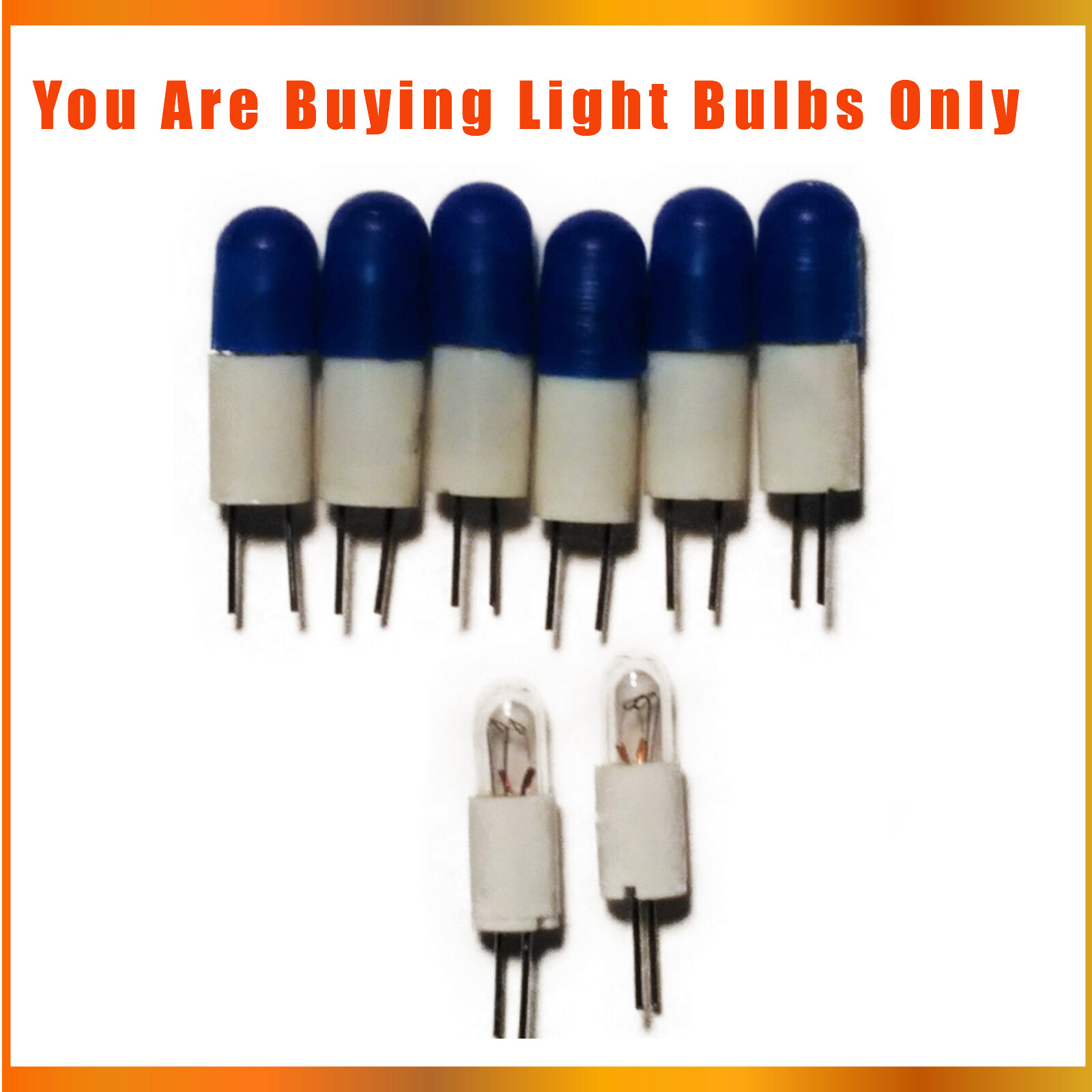 LIGHT BULBS For 2003, 2004, 2005, 2006, 2007 Chevy Climate Control Hvac