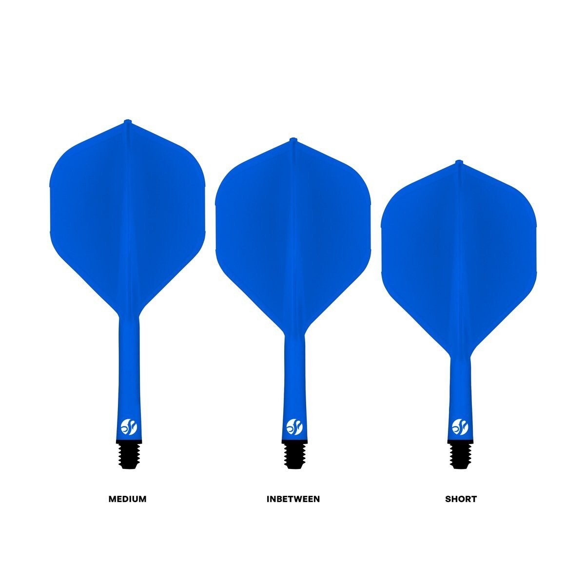 BLUE INTERMEDIATE SHOT FLIGHT DECK 1 PIECE SHAFT & FLIGHT SYTEM