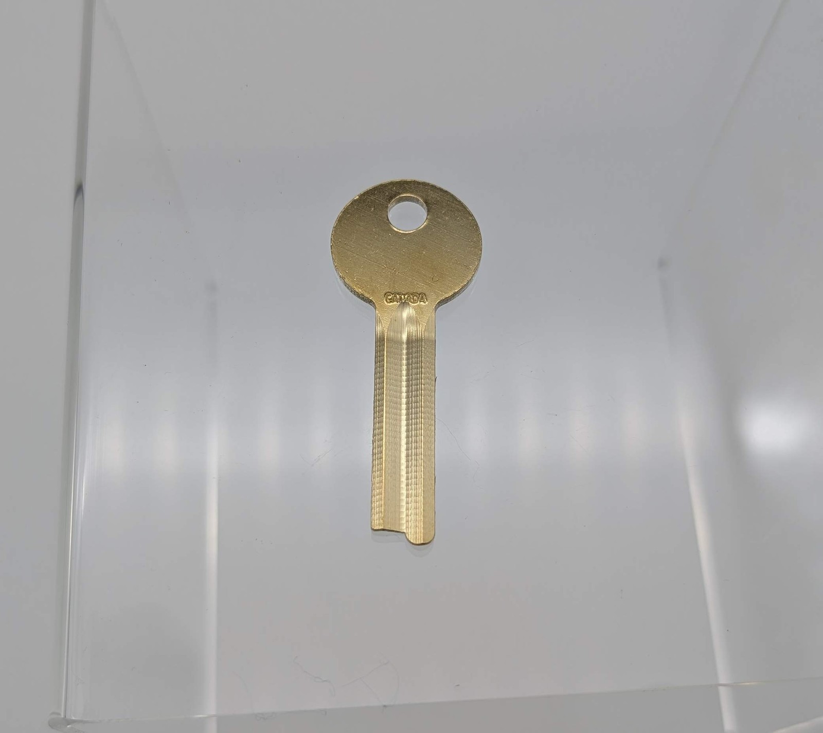 2x Ilco 885R Key Blanks for Some Yale Safe Deposit Boxes Nickel Silver