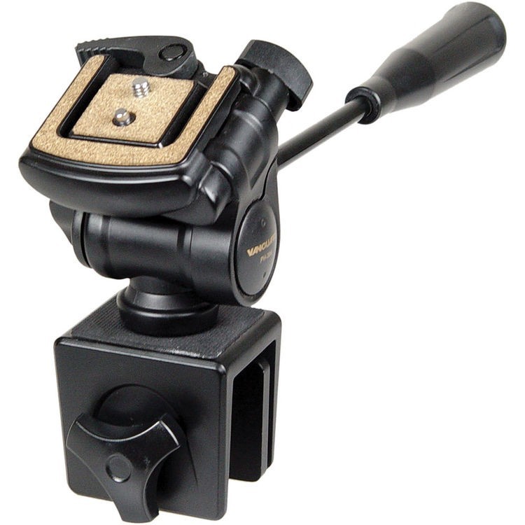 Vanguard Window Camera Mount 3-Way Pan Head With Quick-Release Plate (PH-304)