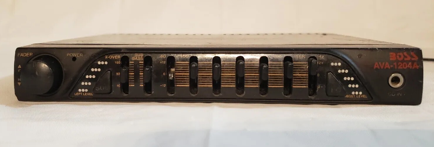 Boss AVA-1204A Equalizer