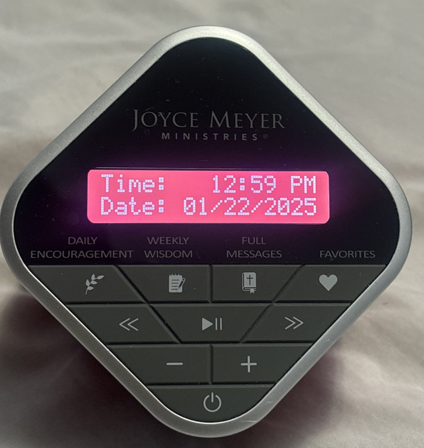 Joyce Meyer Ministries Audio Cube Red Tested 10259/015108