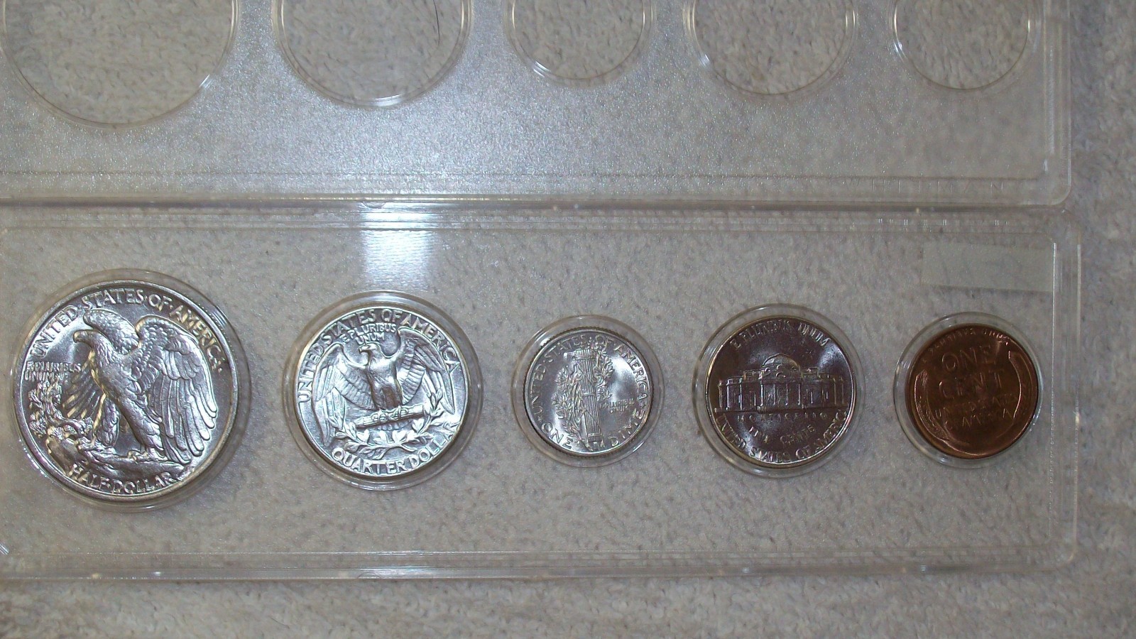 1938 MINT SET PHILADELPHIA MINT UNCIRCULATED +