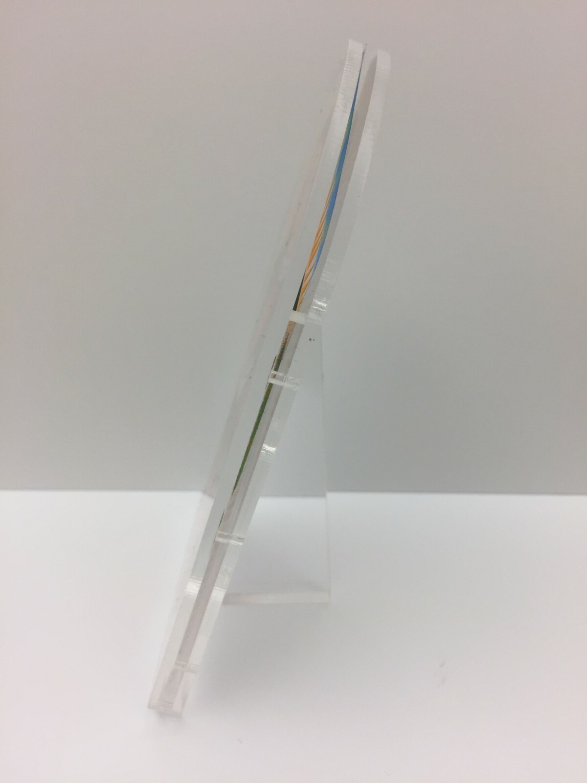 SIBE-R-Plastic Supply Clear Acrylic Rounded Top Frame for Religious Prints