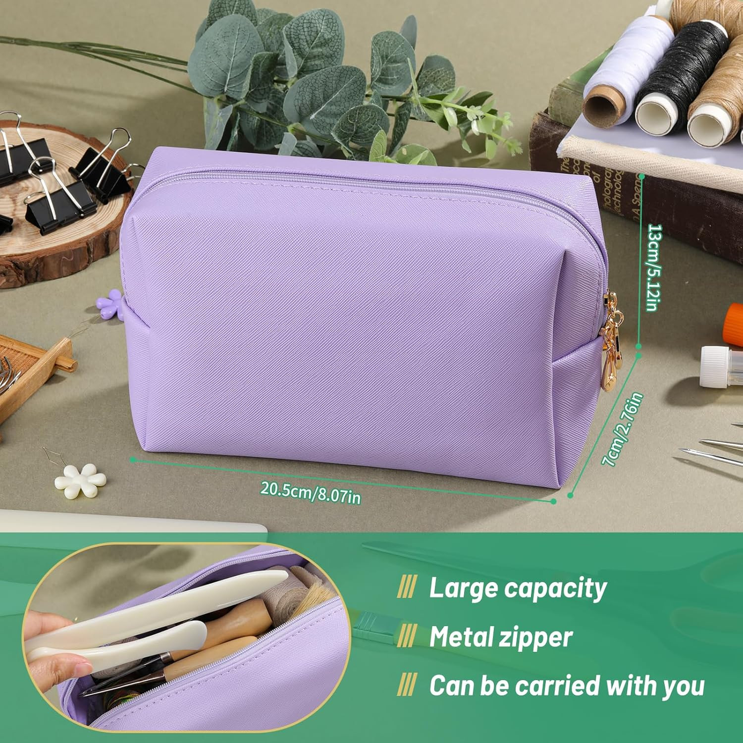 65 Pcs Bookbinding Kit Book Binding Materials Bone Folder Tool Book Binding Kit