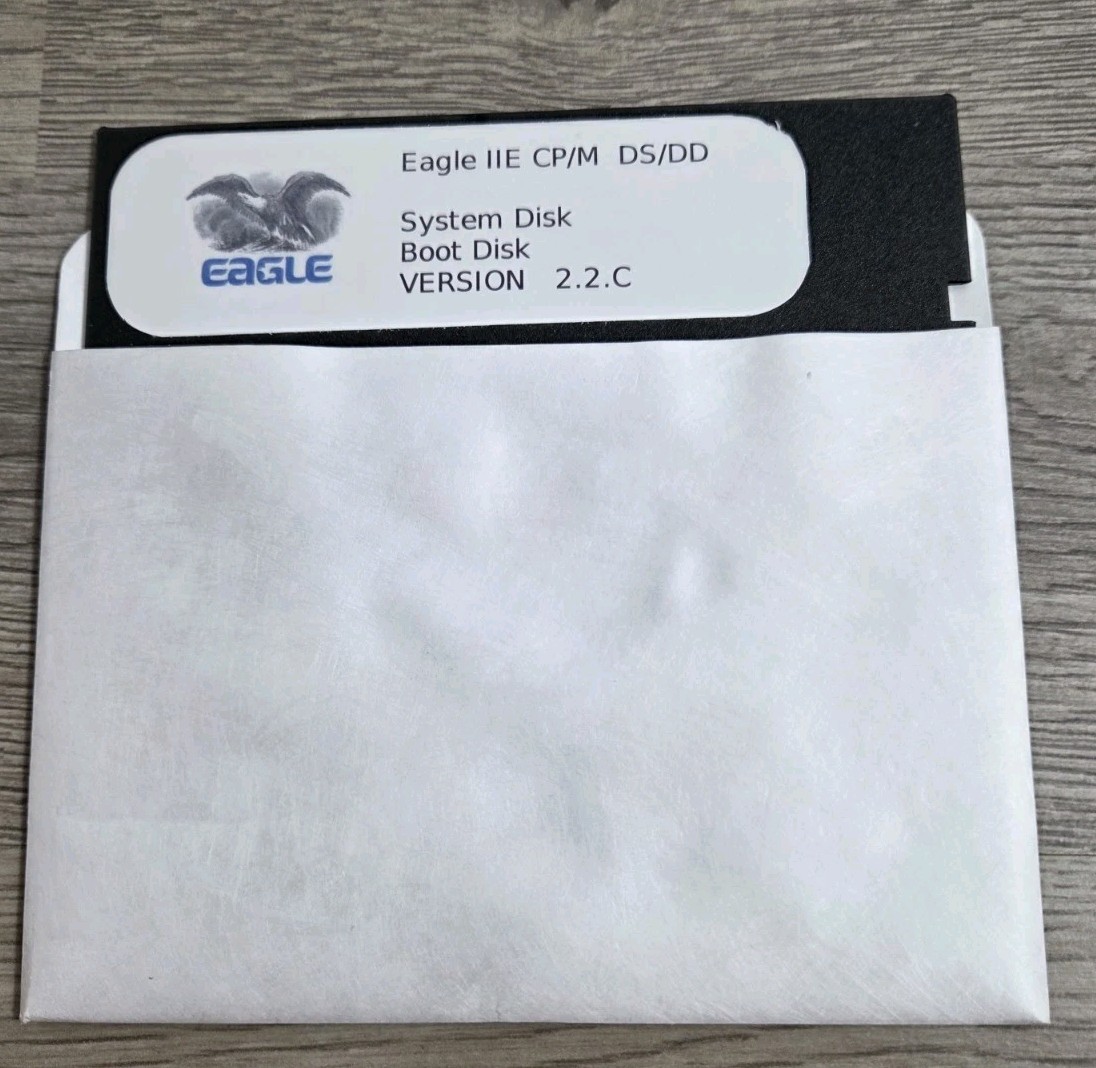 Eagle IIE Computer CP/M System Boot Disk Eagle 2.2.C New  5 1/4 Disk