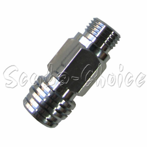Scuba Diving Adapter Male 9/16 To Female BC BCD Standard 9/16-18 UNF-2A