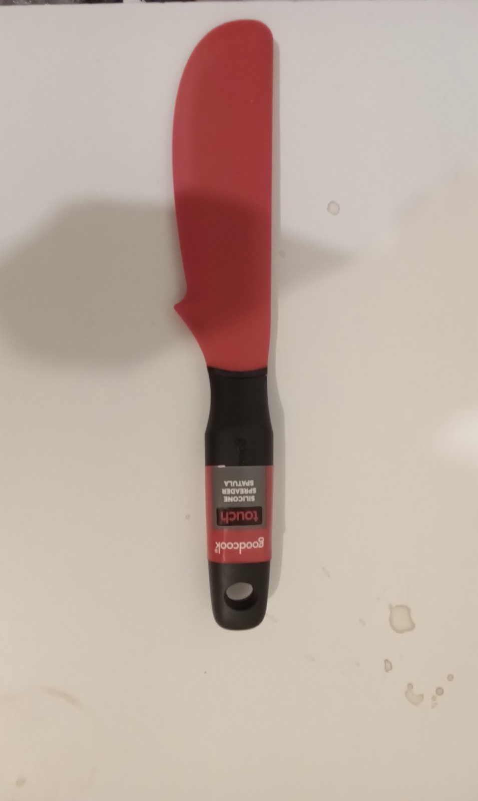Goodcook Touch Heat-resistant Silicone Spreader Spatula, Red
