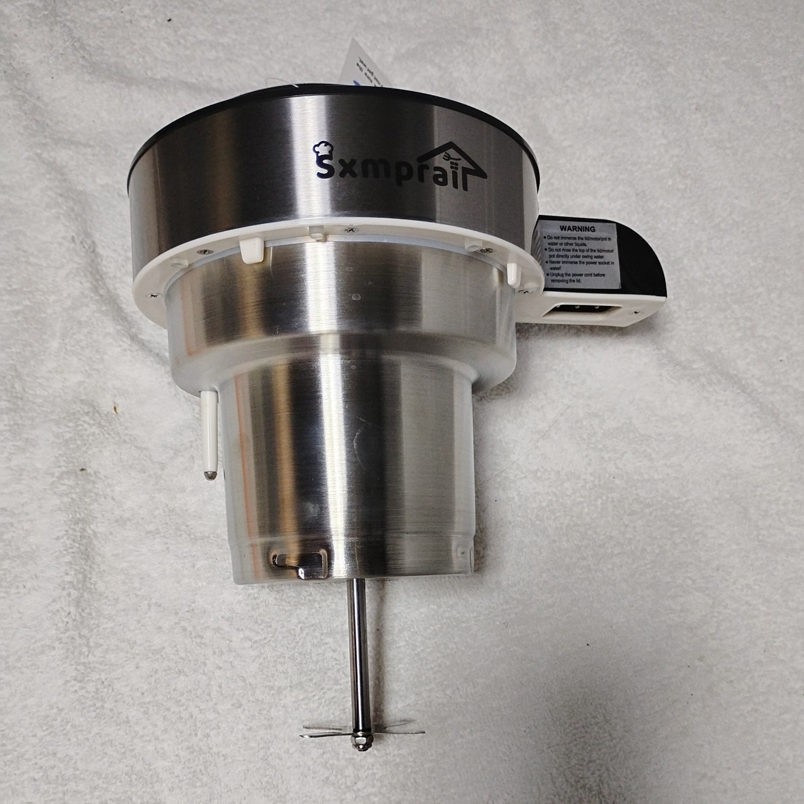 MissingCord Sxmprail 8in1 Automatic AlmondMilkMaker StainlessSteel BuiltinFilter