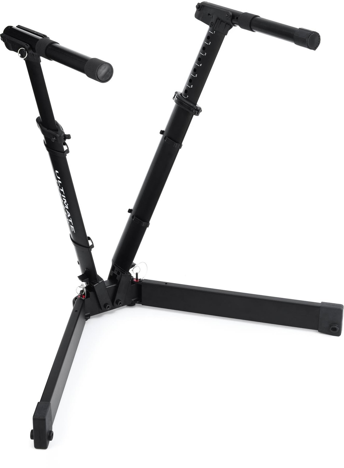 Ultimate Support VS-88B V-Style Portable Height-Adjustable Keyboard Stand w/