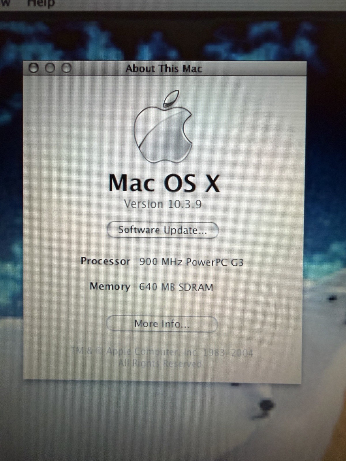 Vintage Apple iBook 900 MHz PowerPC G3