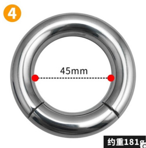 Male Stainless Steel Ball Stretcher Weight Heavy Magnetic Ball Stretching Weight