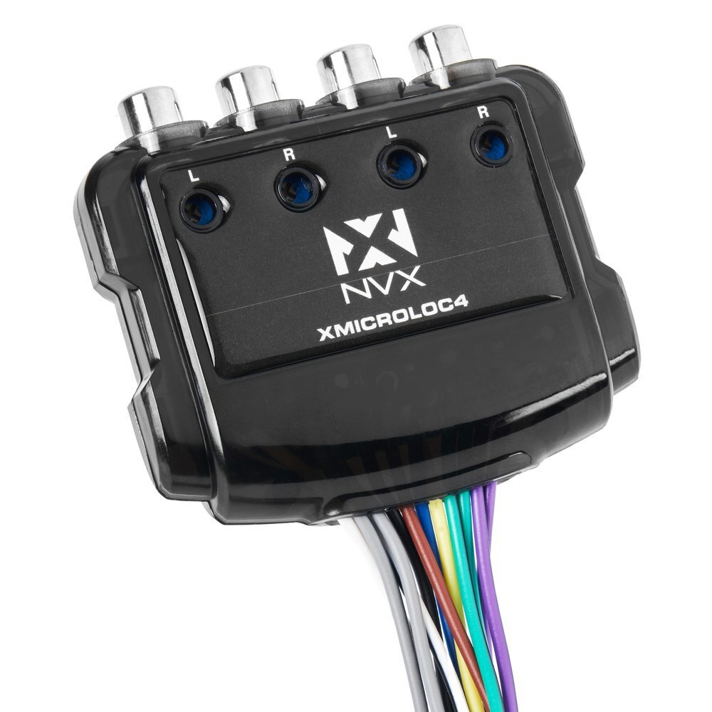 XMICROLOC4 4-Channel 600W Micro Line Output Converter w/ Remote Turn-on Trigger