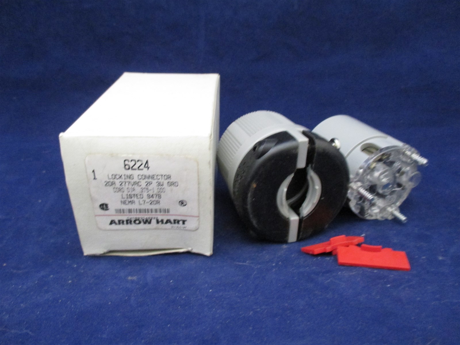 Arrow Hart 6224 Locking Connector new