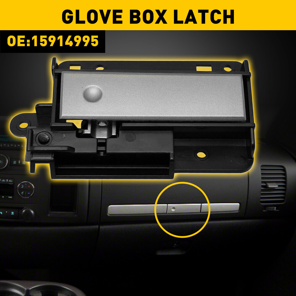 Upper Glove Door Box Latch Handle for 2007-2013 Silverado Sierra 1500 2500HD