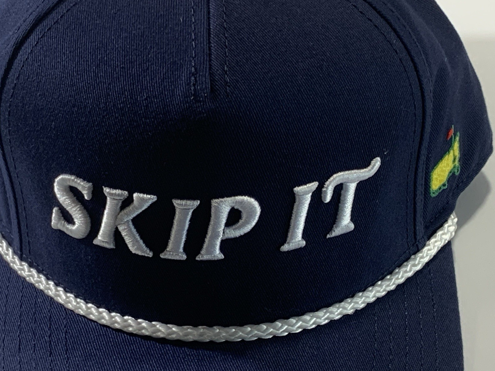 Masters Skip It Golf Hat snapback 2025 Masters navy blue pga new