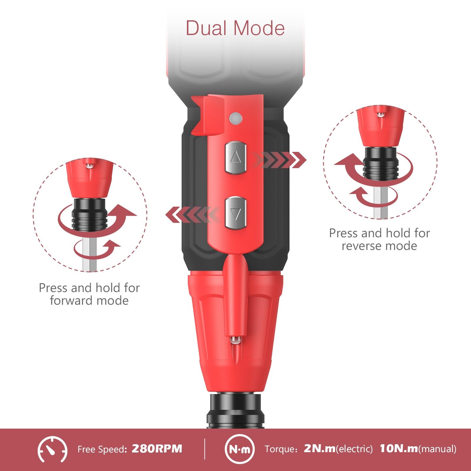 Cordless Screwdriver Kit, Rechargeable Screwdriver, Mini Power Screwdriver wi...