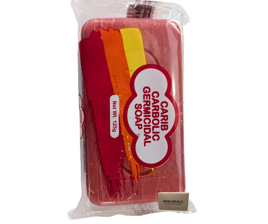 Jamaican Carbolic Soap 12 Pack 125g | Carib Germicidal Bars Bulk