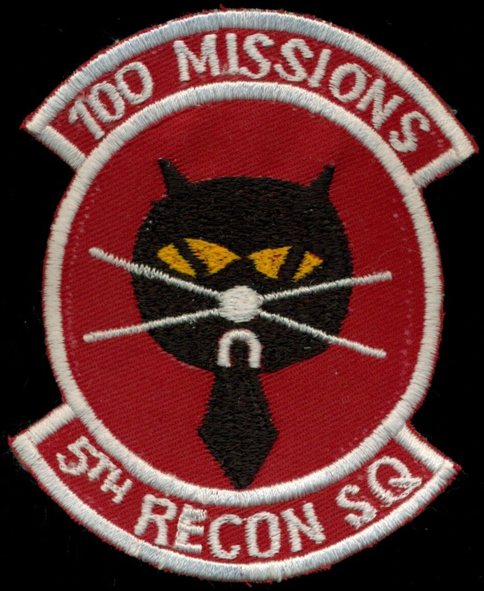 USAF 5th Reconnaissance SQ U-2 100 Missions Patch S-21