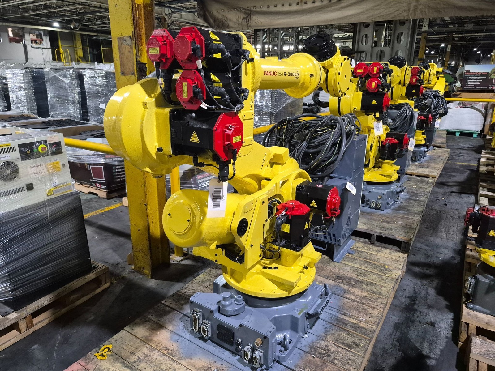 FANUC R-2000iB/210F Complete w/ R-30iB Controls REFURBISHED