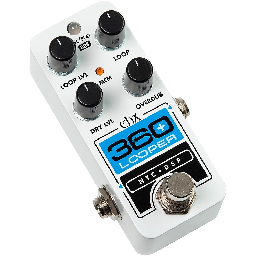 ElectroHarmonix Pico 360+ Looper Pedal White