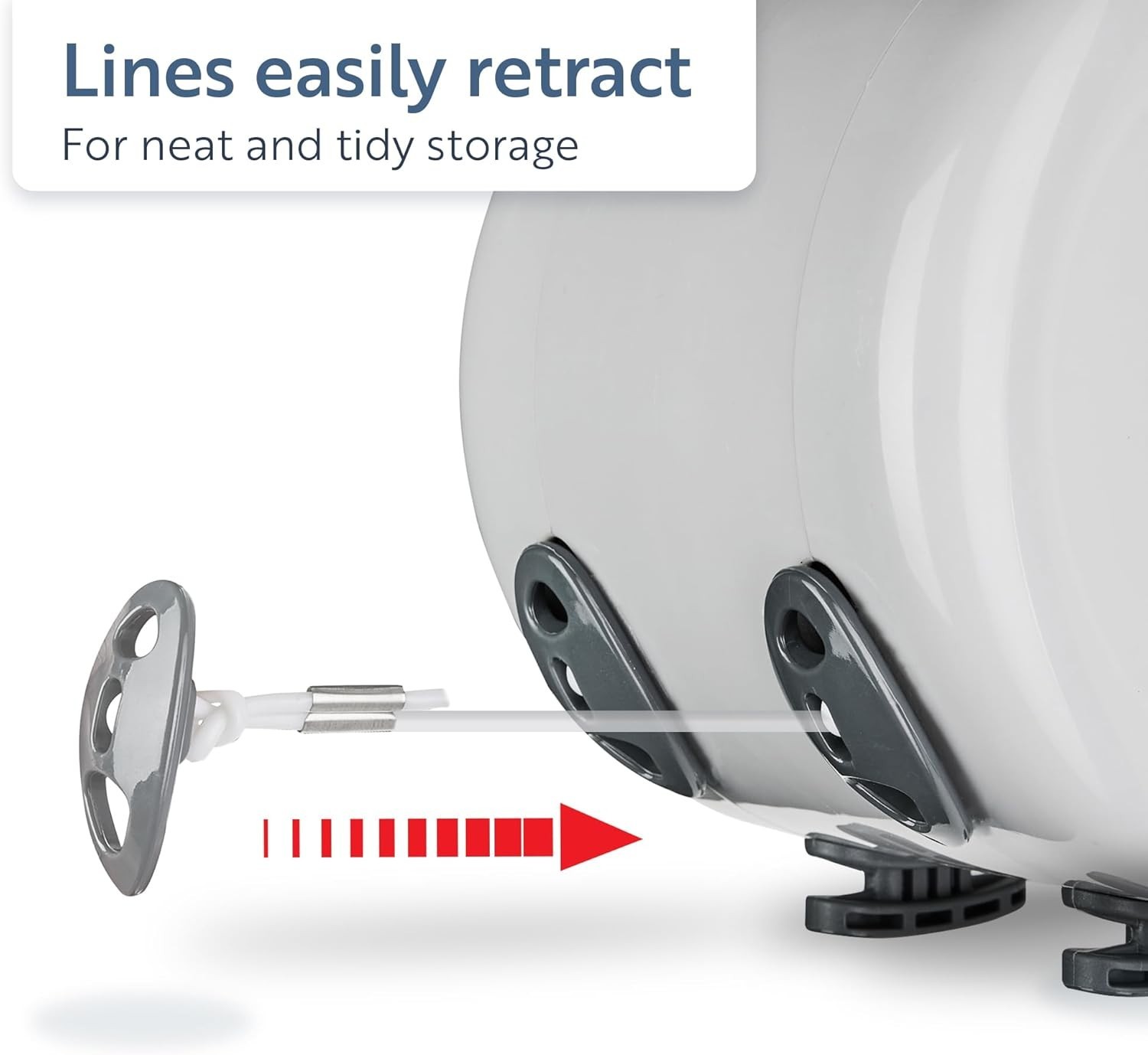 Dual Retractable Clothesline - 2 x 49 Feet - Ultimate Laundry Solution