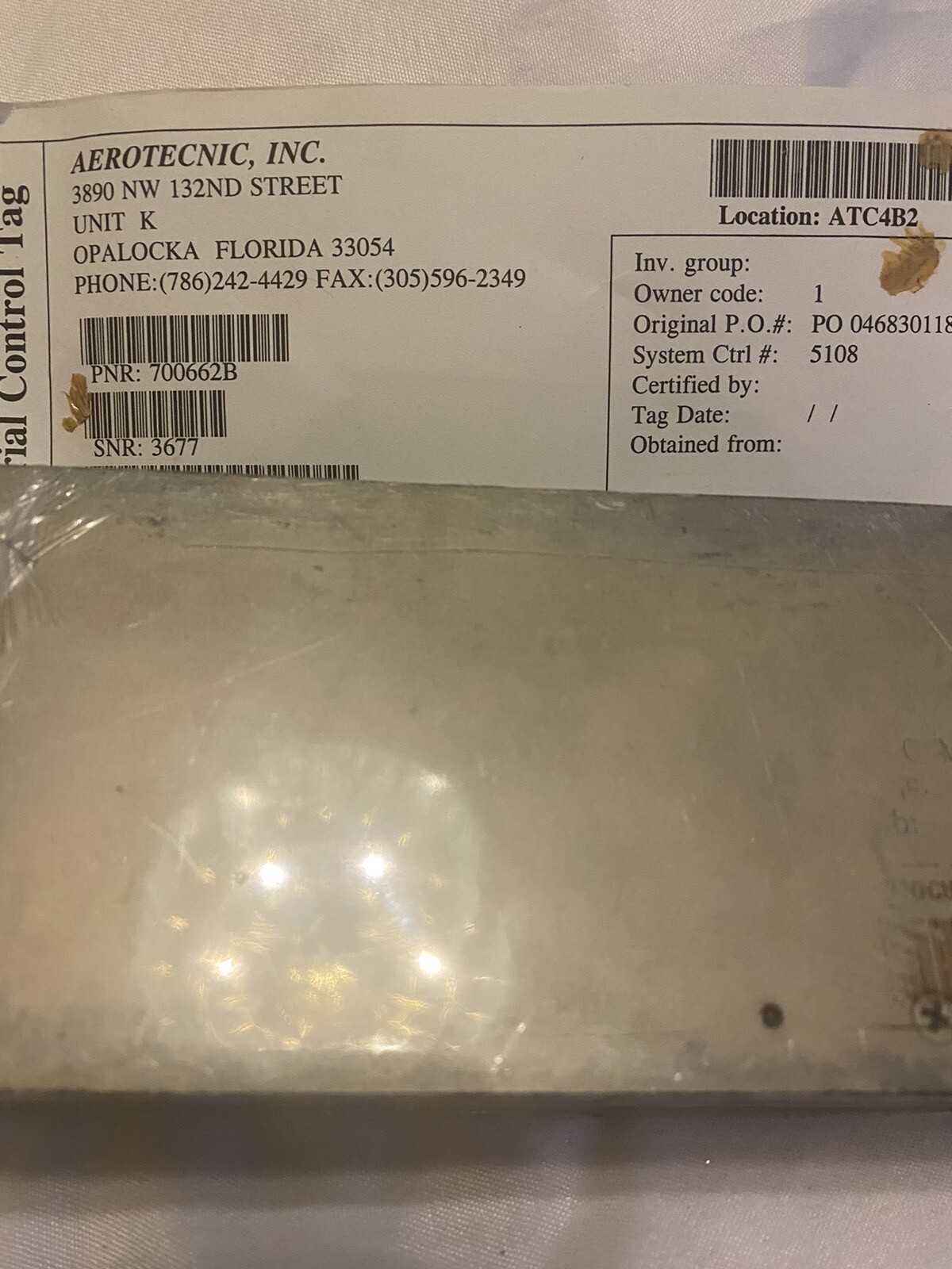 LOAD CONTROLLER GENERATOR DRIVE 700662B SUNDSTRAND 10-61433-1